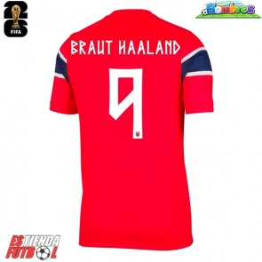 Noruega Erling Haaland #9 Primera Equipación Mundial 2026 Manga Corta
